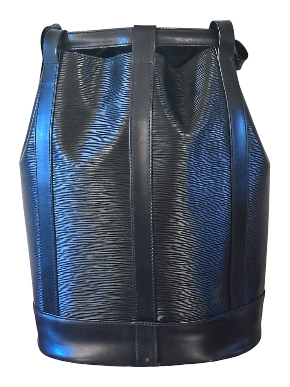 Vintage Louis Vuitton Randonnée Epi leather bucket bag.